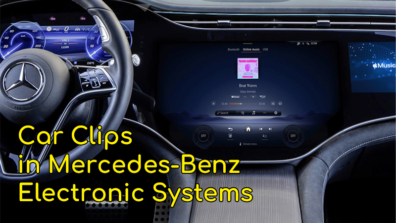 fasteners ໃນລະບົບອີເລັກໂທຣນິກ MERCEDES-Benj